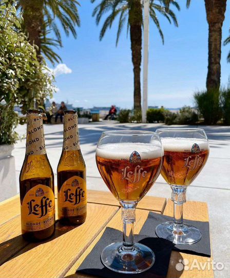 Leffe пивные бокалы