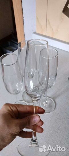 Бокал для игристого 175мл 4шт