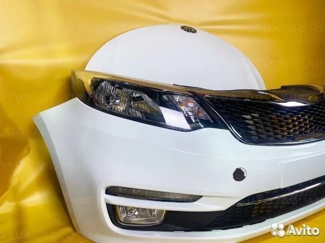 Фара Бампер Крыло Капот в Цвет Kia Rio 2010-2022