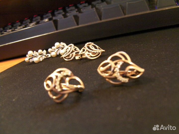 Серьги серебро sunlight 925 проба