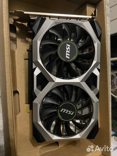 Видеокарта Geforce GTX 1650super ventus xs oc