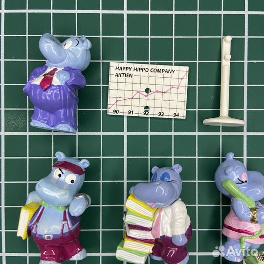 Киндер серия Бегемоты в офисе