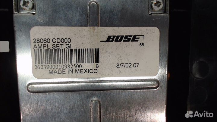 Усилитель звука Nissan 350Z, 2002