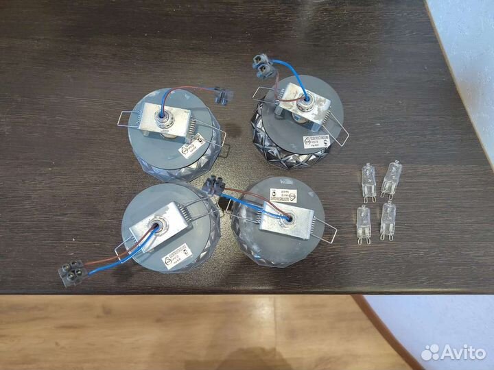 Точечные хрустальные светильники