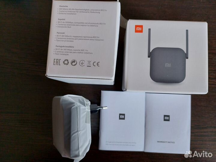 Репитер Wifi Xiaomi Mijia,Евро вилка,новый