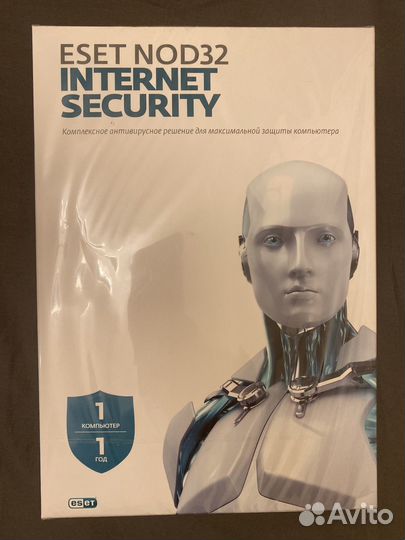 Антивирус eset nod 32 internet security 1 год