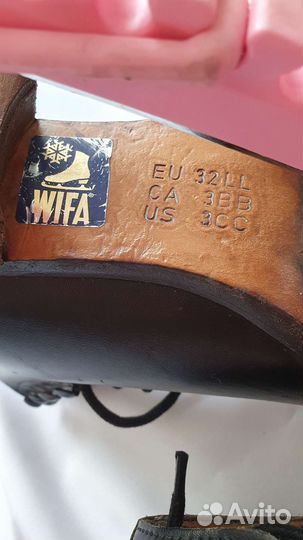 Коньки для фигурного катания wifa детские