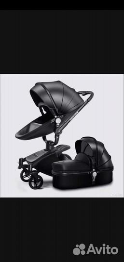 Aulon 360 Коляска 2 в 1 эко кожа