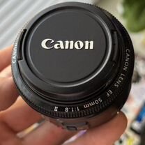 Объектив canon 50mm 1.8