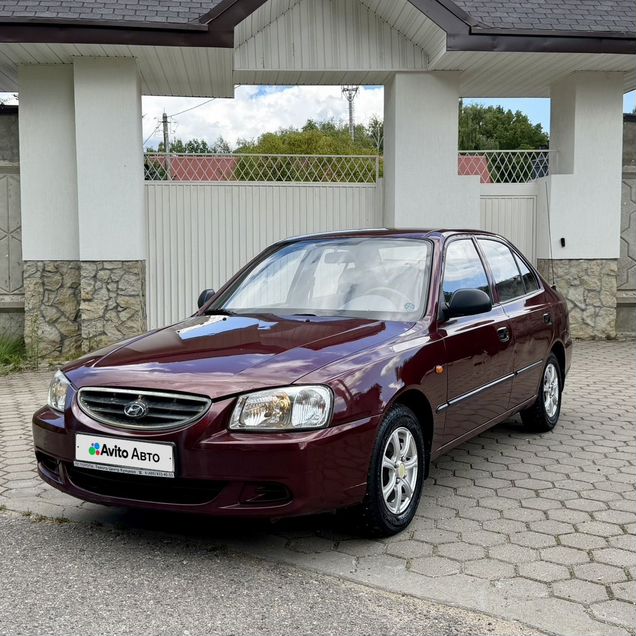 Hyundai Accent 1.5 AT, 2008, 186 500 км