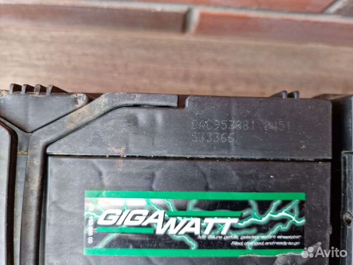 Аккумулятор бу