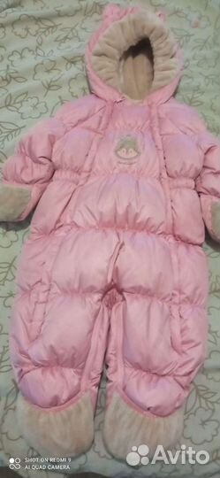 Зимний комбинезон для девочки