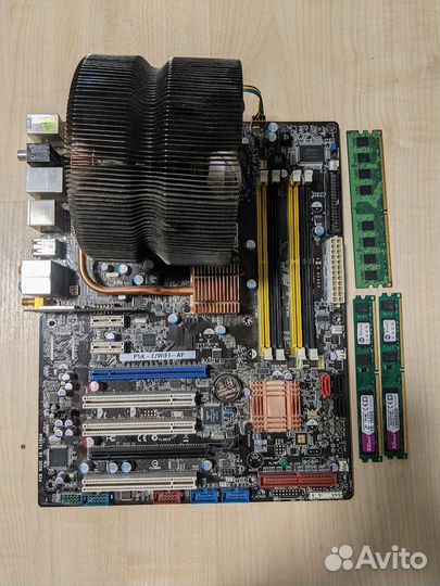 Комплект P5K-E/WiFi-AP + Intel Xeon e5450 LGA 775
