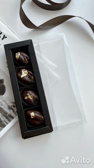 Финики в шоколаде на рамадан