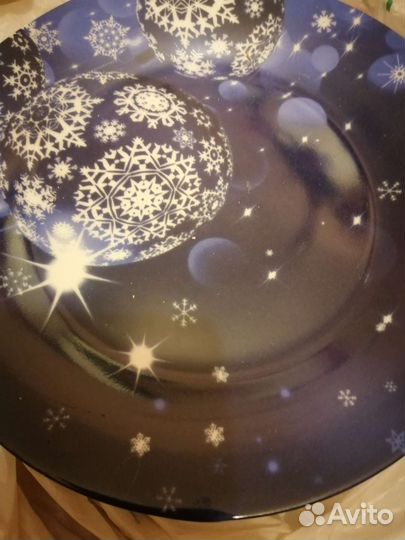 Новогодние тарелки