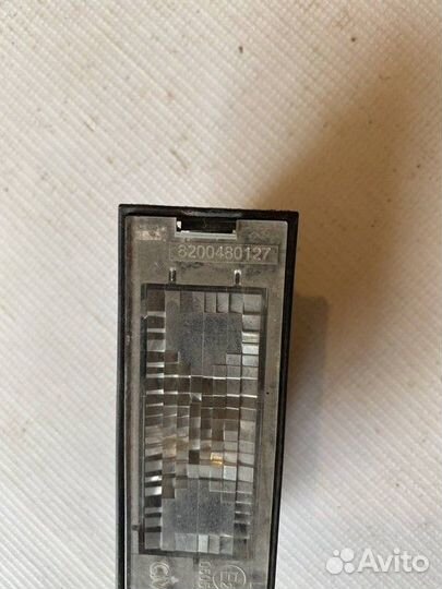 Фонарь подсветки номера Renault Megane