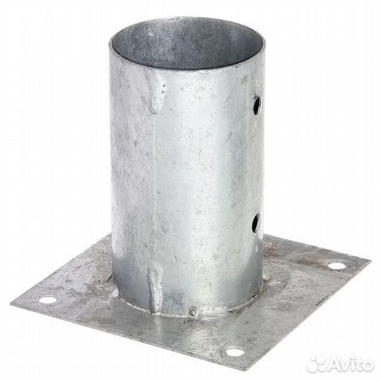 Опора столба прикручиваемая 81х150х150мм