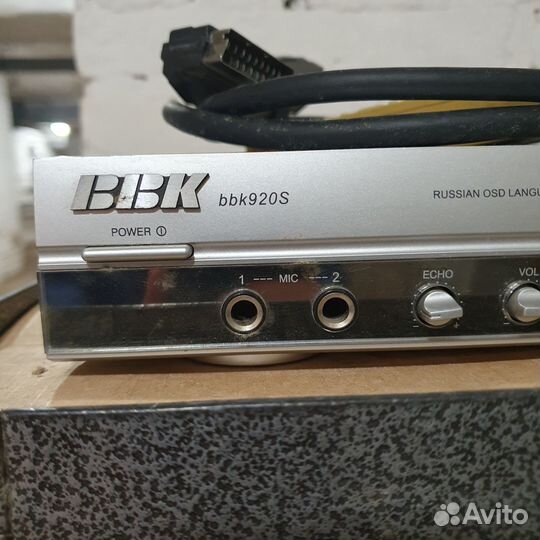 Dvd проигрыватель BBK с караоке