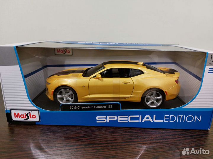 1:18 Chevrolet Camaro SS 2016 Maisto
