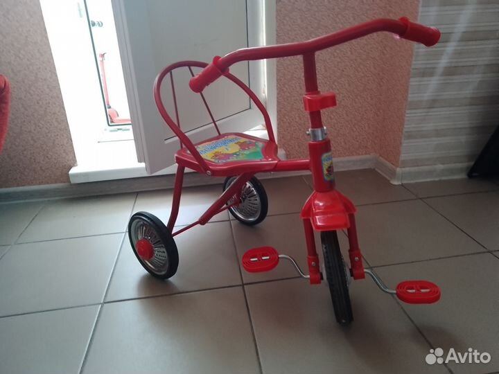 Велосипед 3х колесный детский