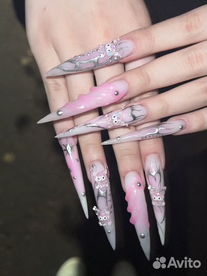 Наращивание ногтей на дому