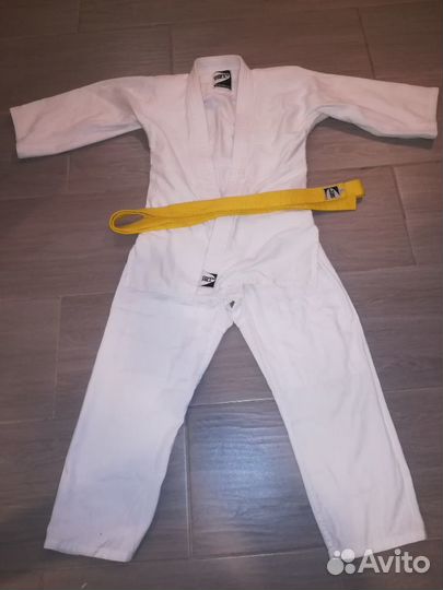 Кимано для дзюдо Green Hill и лапа Demix