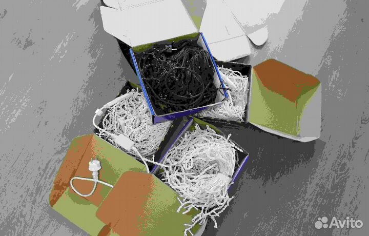 Гирлянда уличная 25м