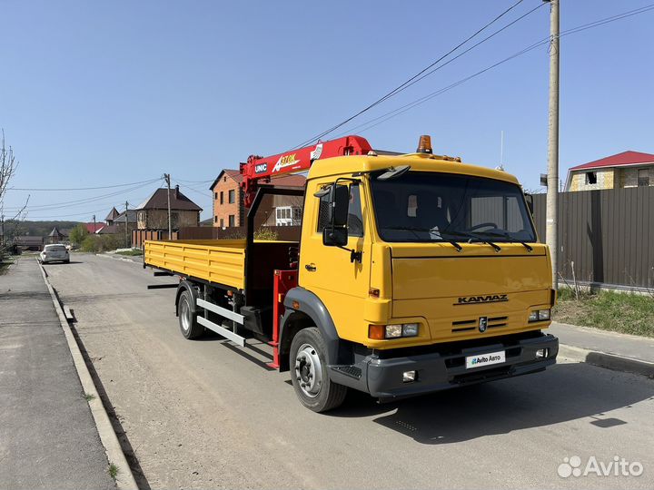 КАМАЗ 4308 с КМУ, 2011