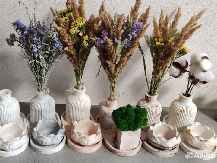 Набор из гипса, ручная работа