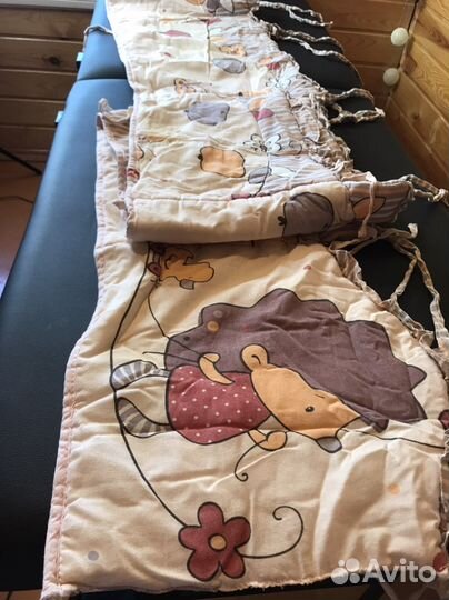 Бортики на кроватку