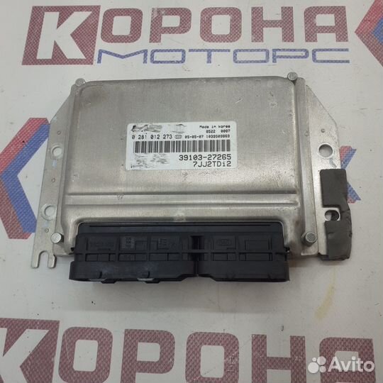 Блок управления двс hyundai tucson