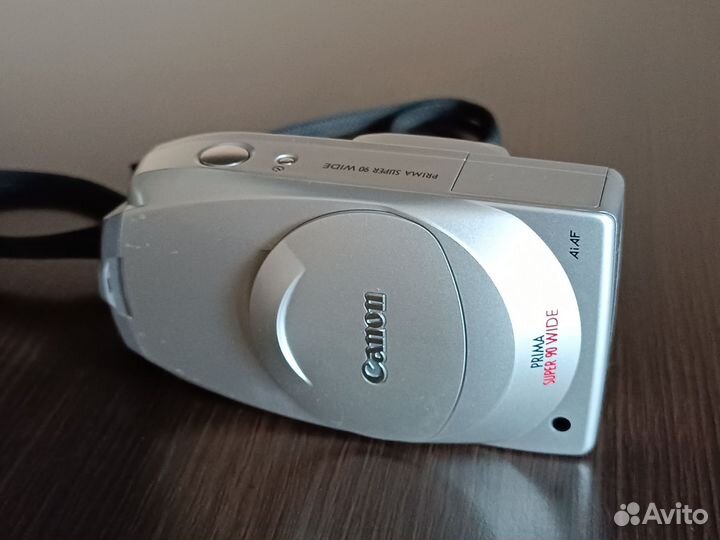 Плёночный фотоаппарат canon prima super 90 wide