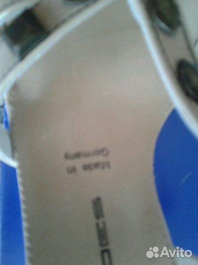 Босоножки натур.кожа р. 37