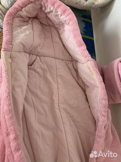 Комбинезон демисезонный + шапочка