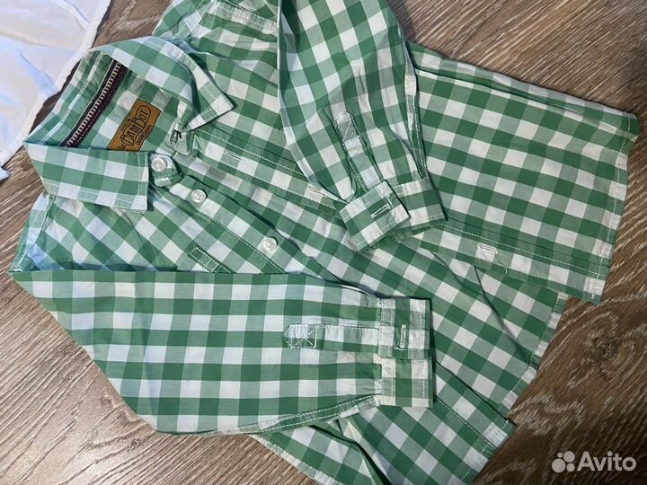 Рубашки на мальчика, размеры на фото
