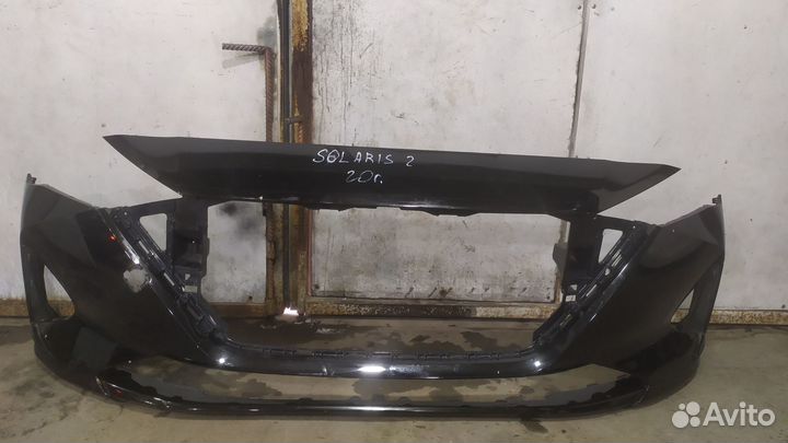 Hyundai Solaris 2 hcr бампер передний 2017-2021г