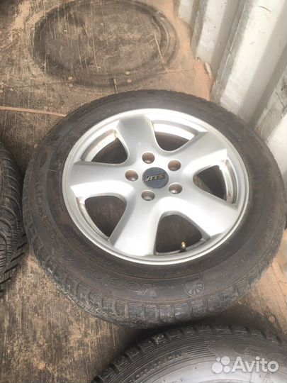 Диски volvo r 15 с шинами 195-60-15