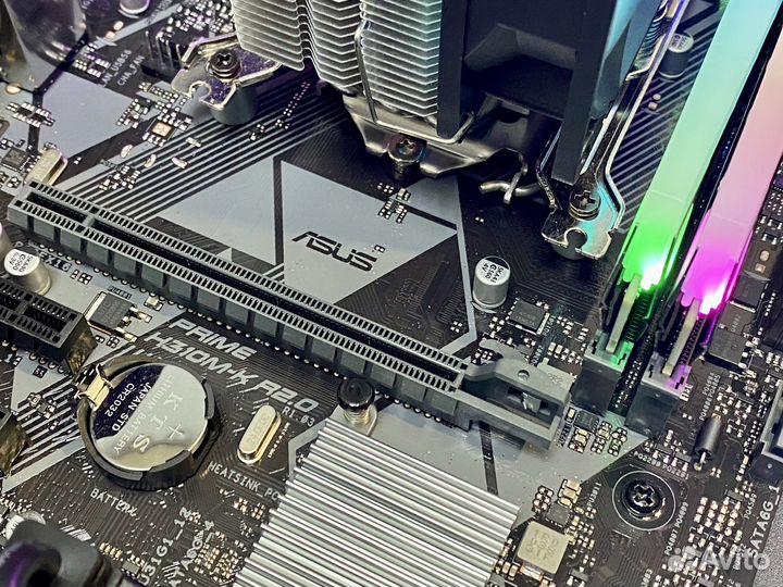 Комплект Core i5-9400f + Asus h310m-k + 16gb DDR4