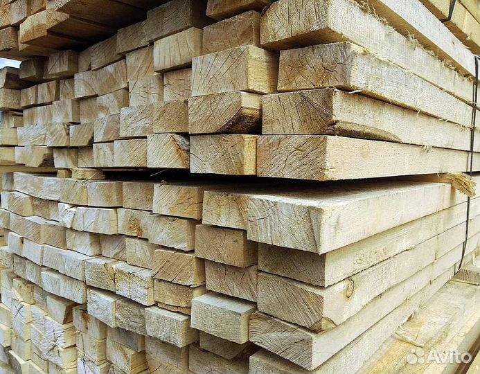 Куб сухой доски 50*100 (6м) нестрог