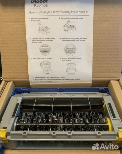 Блок щеток робота Roomba IRobot 520,630,780 и тп