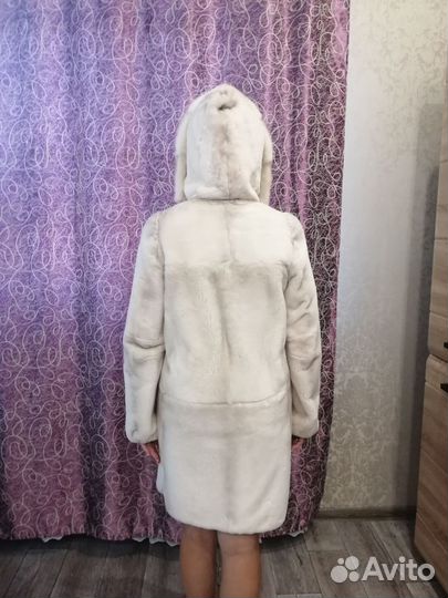 Шуба мутоновая 46