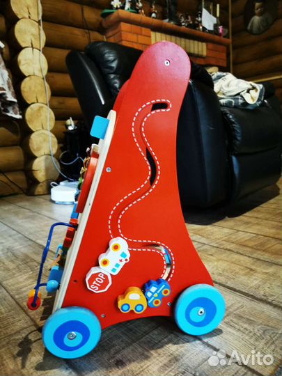 Ходунки каталка из дерева