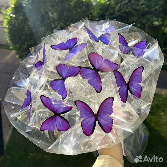 Букет из бабочек