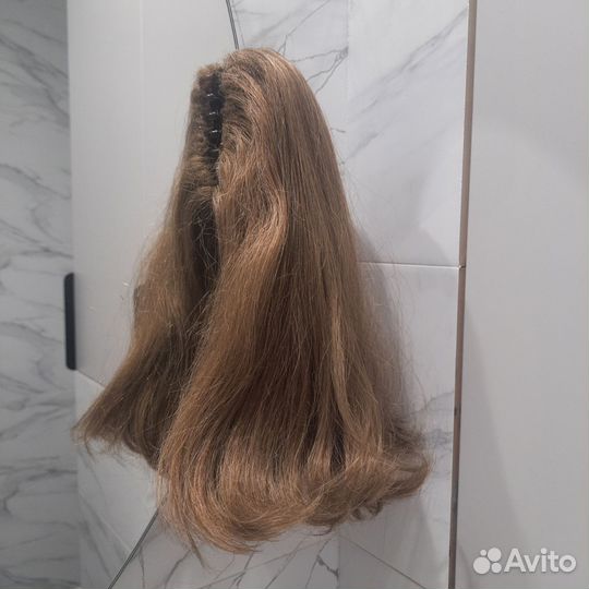 Хвост шиньон на крабе