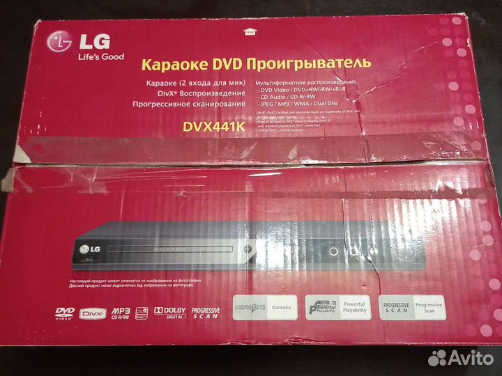 Караоке DVD Проигрыватель LG dvx441k