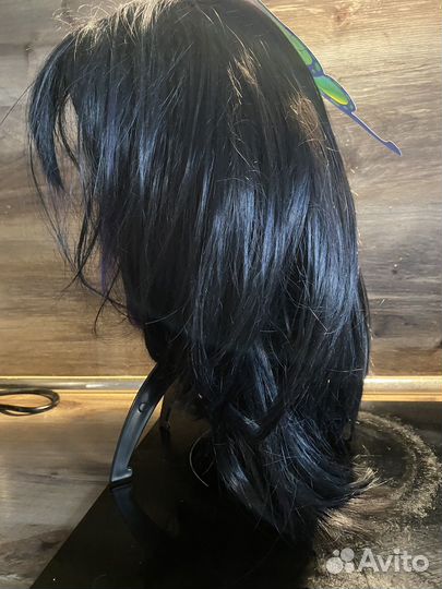 Парик косплей Шинобу Кочо на подставке