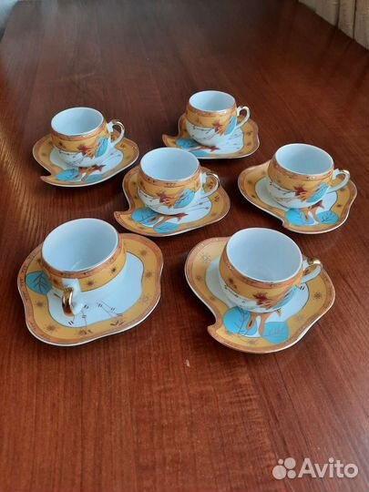 Фарфоровый кофейный сервиз arti-M