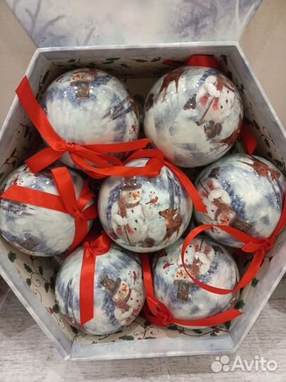 Новогодние шары для елки