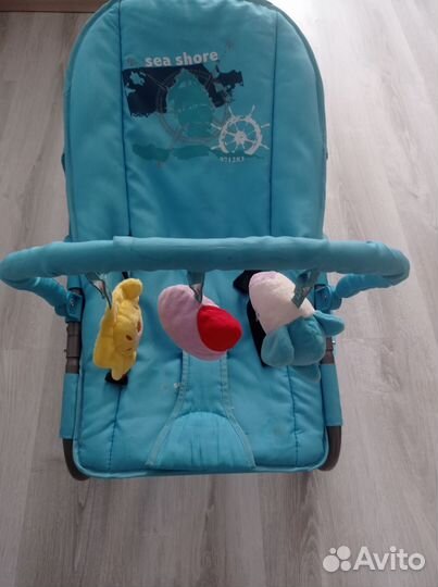 Шезлонг детский бу