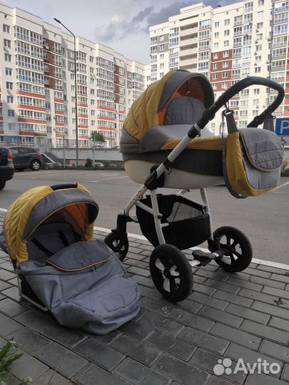 Коляска 2 в 1 Adamex + Коврик для игры в подарок